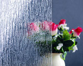 Rain-S patterned glass